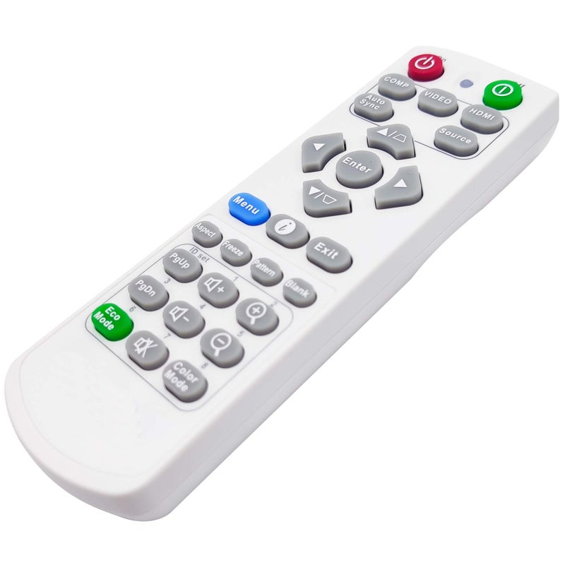 INTECHING A-00010005 Projector Remote Control for ViewSonic PA502XP, PA503S, PA503SP, PA503W, PA503X, PA503XP, PG700WU, PG701WU, PJD5152, PJD5154, PS500X, PS501W, PS501X, PX700HD, PX701HD, PX702HD - Image 2
